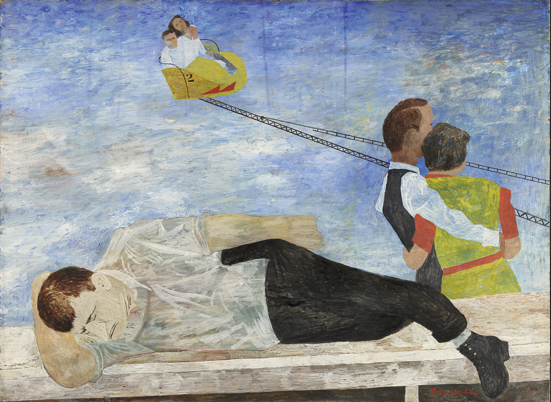 アート・デザイン・音楽 BEN SHAHN PAINTINGS Still Music Fine Art Print by Ben Shahn at FulcrumGallery.com